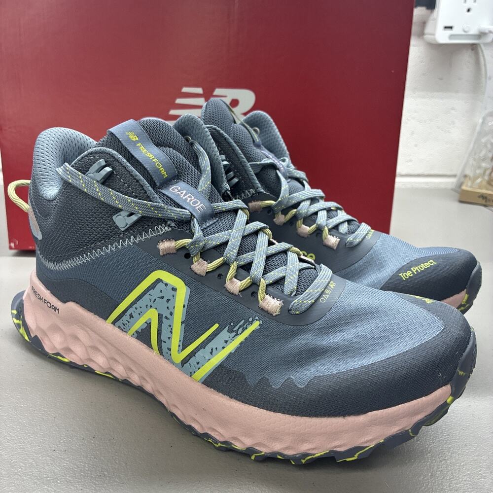 New Balance Fresh Foam Garo Midcut Trail Shoes Women’s Size 8 Grey WTGAMCCG